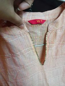 SALE🔥 New Peach Daily Wear Kurta
