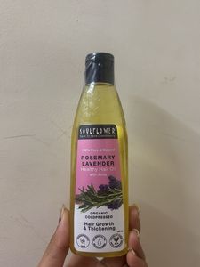 Soulflower Rosemary Lavender Hair Oil