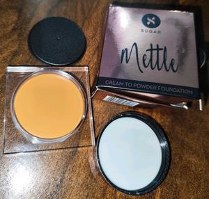 Sugar Mettle Cream to Powder Foundation