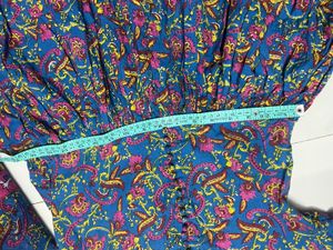 Beautiful Cotton Floral Printed Anarkali
