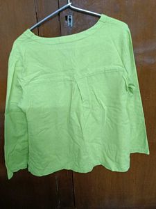 New Green Long Sleeve Top
