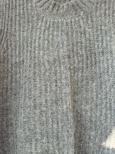 Gray Sleeveless Knit Top