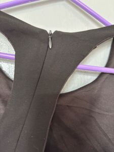 Black Dress with Bow Detail