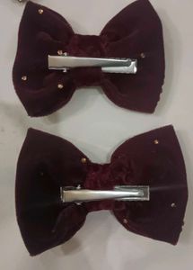 Velvet Hair Bow🎀🎀