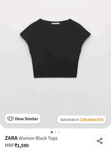 Zara Cropped Tshirt