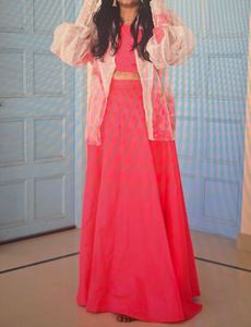 Lehenga Blouse With Jacket