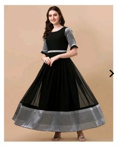 Black Ethnic Gown