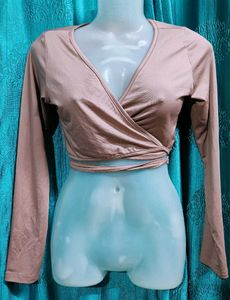 Crossover Long Sleeve Top