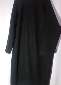 Korean Black thrench Coat
