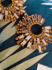 Bershka Earrings, Large, Party Wear.