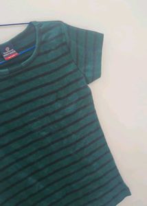 Striped Green T-Shirt