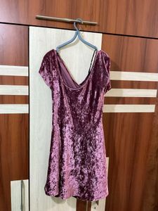 Velvet Skater Dress