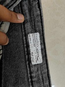 Women Trendy Grey Denim Jeans