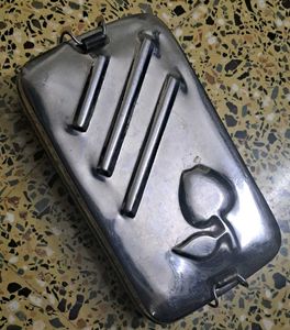 1990s Vintage Steel Tiffin Box