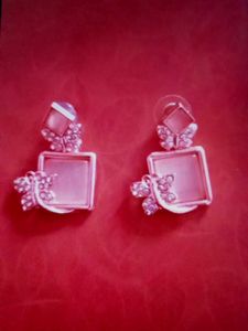 Butterfly Square Earrings