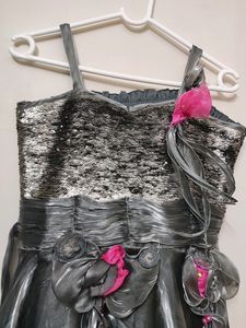 Party Dress For Girls, Age-7up
