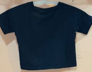 Black crop top