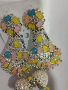 Colorful Jhumka Earrings
