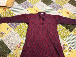 Elegant Maroon Kurta