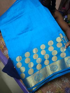 Elegant Blue Saree