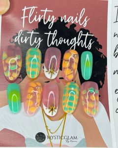 Summer Perfect Press-On Nail Set🎀