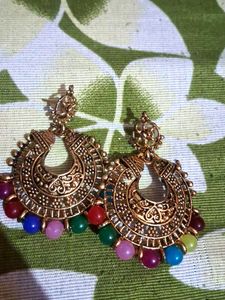 Boho Colorful Beaded Earrings