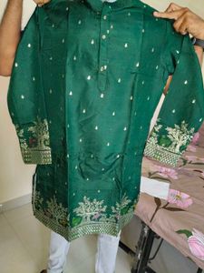 New With Tag M Size Men Kurta 💚