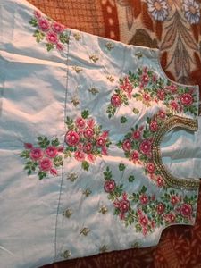 Elegant Embroidered Anarkali Kurta