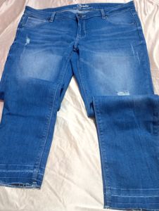 Denim Blue Slim Fit Jeans (Women)