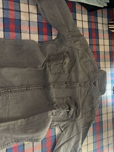 Ed hardy Mens Denim Shirt Grey