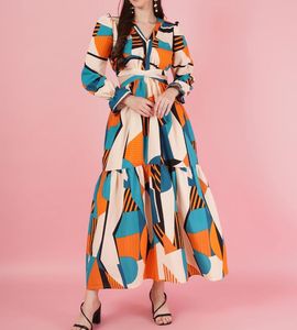 Flare Dress With Waist Cutout