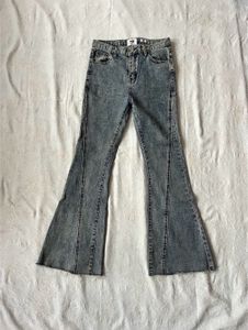 Highe Waisted Boot Cut Jeans