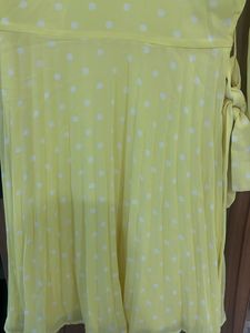 Cute Polka Dotted Mini Dress