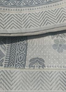 Pure Cotton Saree With Weaving Border