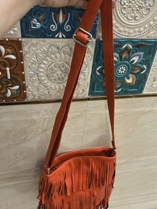 Fringe Crossbody Bag
