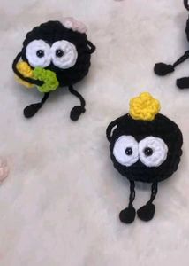 Soot Sprites Crochet (2 Pcs)