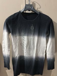 Eiffel Tower Embellished Sweater