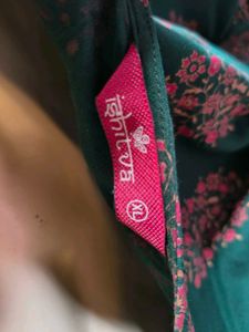 Elegant Green Printed Kurta