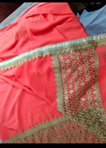 Orange Saree