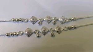 pure silver Anklets