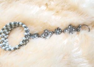 Pearl &amp; Rhinestone Bracelet✨