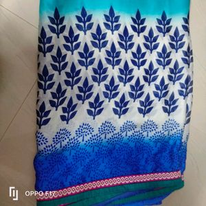Daily Wear Crape Silk Saree With Blouse