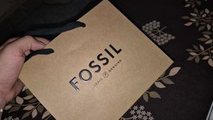 Fossil Brown Leather Watch