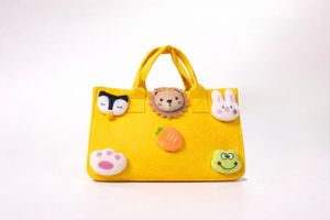 Fun Animal Applique Tote Bag