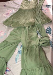 Straight Cut Sharara Best For Wedding, Festive,