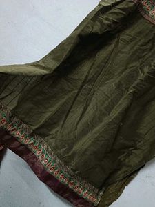 Elegant Olive Green Kurta