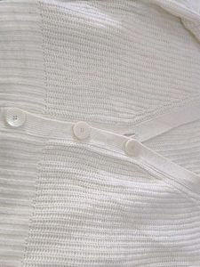 White Knit Cardigan 👀