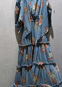 Floral Tiered Maxi Dress