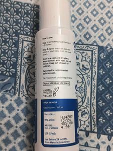 Body Suncreen Spray Spf60+ PA+++