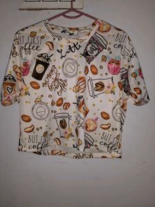 Patterned Top - Size M